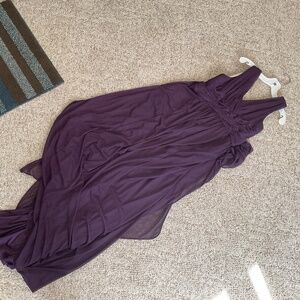 David’s Bridal girls size 16 Plum color